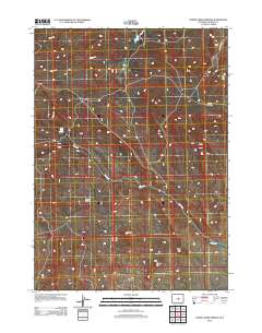 Horse Creek Springs 2012 topographic map thumbnail