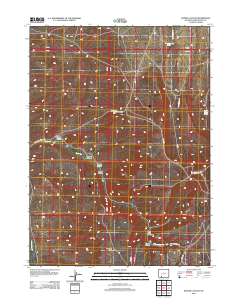 Kappes Canyon 2012 topographic map thumbnail