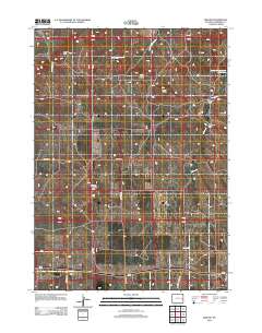Keeline 2012 topographic map thumbnail