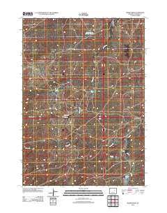 Marsh Draw 2012 topographic map thumbnail