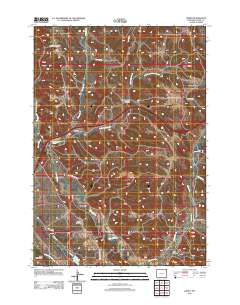 Linden 2012 topographic map thumbnail