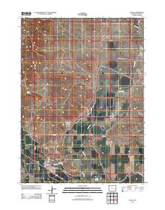 Lingle 2012 topographic map thumbnail