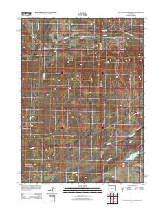 Hay Meadow Reservoir 2012 topographic map thumbnail