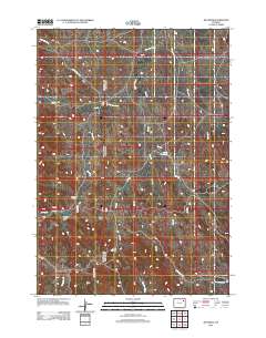Jim Creek 2012 topographic map thumbnail
