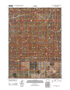 Little Indian Draw 2012 topographic map thumbnail
