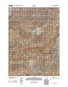 Lost Creek Lake 2012 topographic map thumbnail