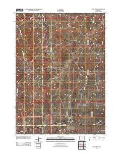 Lost Springs 2012 topographic map thumbnail