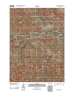 Poison Spider 2012 topographic map thumbnail