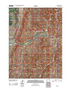 Sage 2012 topographic map thumbnail