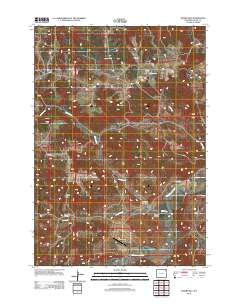 Moore Hill 2012 topographic map thumbnail