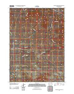 Prospect Mountains 2012 topographic map thumbnail