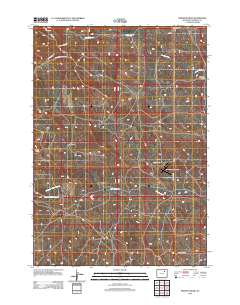 Persson Draw 2012 topographic map thumbnail