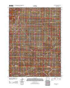 Oasis Well 2012 topographic map thumbnail