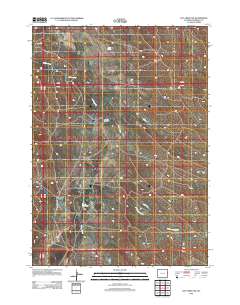 Oat Creek NW 2012 topographic map thumbnail