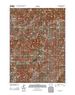 Root Creek 2012 topographic map thumbnail