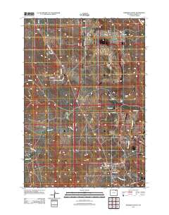 Rawhide School 2012 topographic map thumbnail