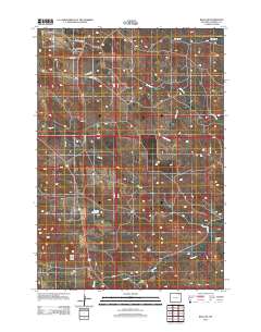 Recluse 2012 topographic map thumbnail