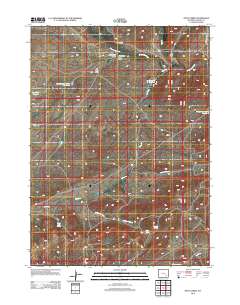 Pinto Creek 2012 topographic map thumbnail