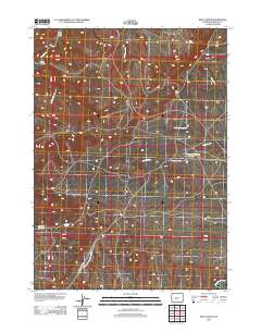 Red Canyon 2012 topographic map thumbnail