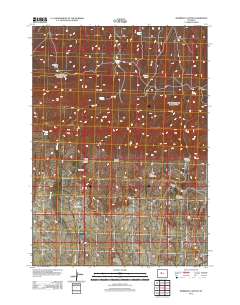 Morrison Canyon 2012 topographic map thumbnail