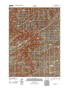 Mud Springs 2012 topographic map thumbnail