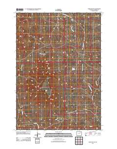 North Butte 2012 topographic map thumbnail