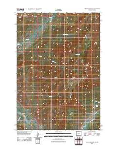 Mount Hornaday 2012 topographic map thumbnail