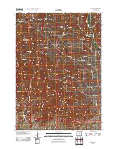 De Pass 2012 topographic map thumbnail