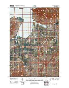 Irma Flats 2012 topographic map thumbnail
