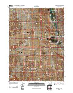 Mexican Flats 2012 topographic map thumbnail