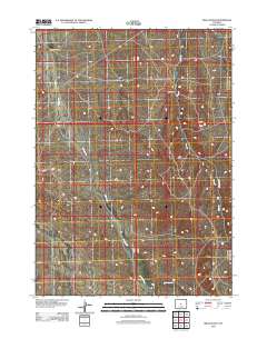 Miles Ranch 2012 topographic map thumbnail