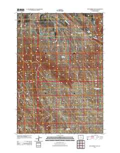 Wild Horse Flats 2012 topographic map thumbnail