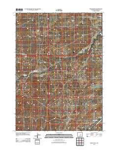 Broad Mesa 2012 topographic map thumbnail
