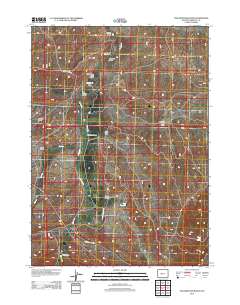 Yellowstone Ranch 2012 topographic map thumbnail