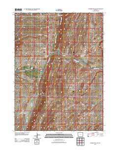 Cumberland Gap 2012 topographic map thumbnail