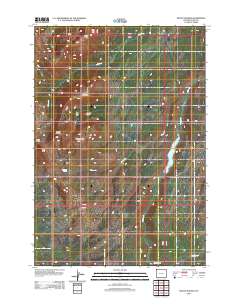 Mount Holmes 2012 topographic map thumbnail