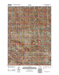 Rabbit Mountains 2012 topographic map thumbnail
