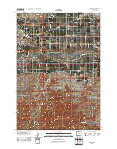 Ralston 2012 topographic map thumbnail