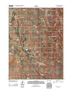 Red Buttes 2012 topographic map thumbnail