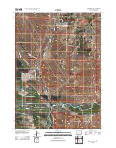 Big Piney East 2012 topographic map thumbnail
