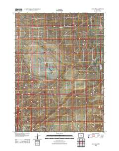 Buck Draw 2012 topographic map thumbnail