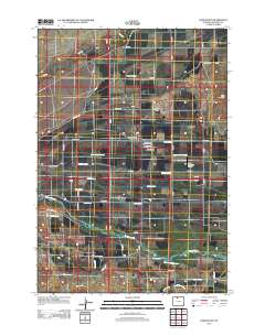 Burlington 2012 topographic map thumbnail