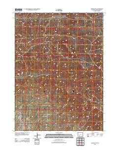 Deer Butte 2012 topographic map thumbnail
