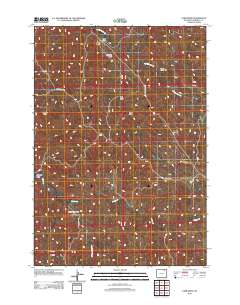 Carr Draw 2012 topographic map thumbnail