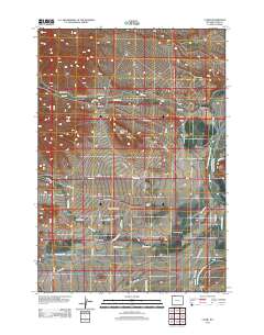 Clark 2012 topographic map thumbnail