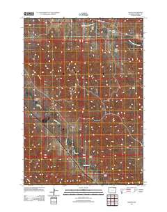 Croton 2012 topographic map thumbnail