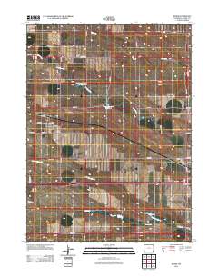 Burns 2012 topographic map thumbnail