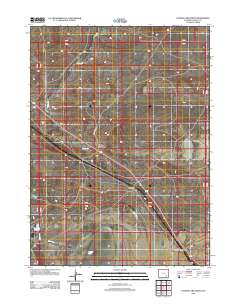Cooper Lake North 2012 topographic map thumbnail