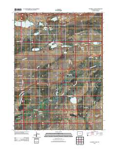 Caldwell Lake 2012 topographic map thumbnail