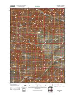 Crater Sink 2012 topographic map thumbnail
